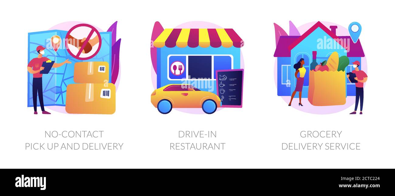 Une façon sûre d'obtenir des illustrations vectorielles abstraites de concepts alimentaires et essentiels. Illustration de Vecteur