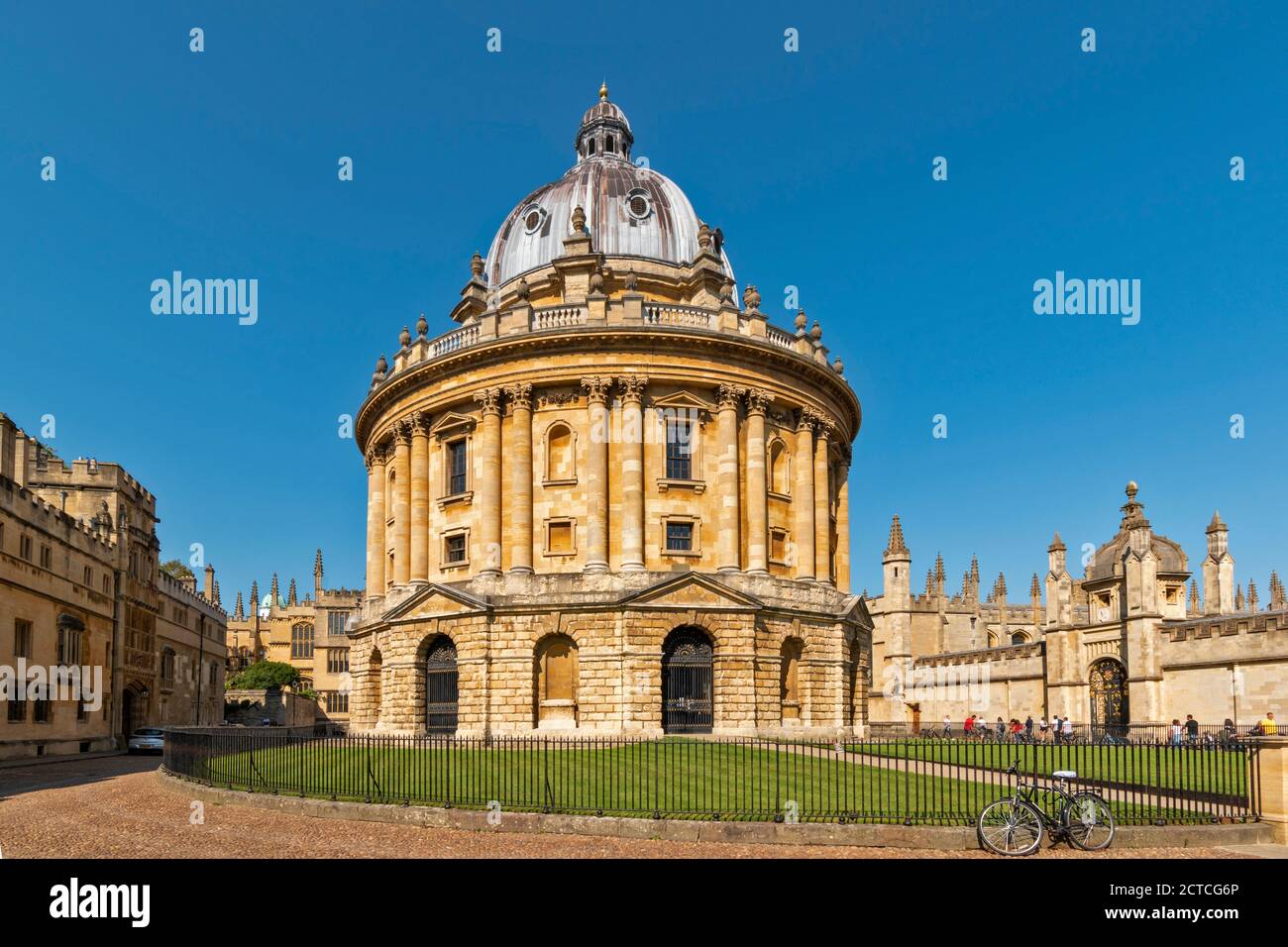 OXFORD CITY ENGLAND LE BÂTIMENT EMBLÉMATIQUE DE LA CAMÉRA RADCLIFFE Banque D'Images