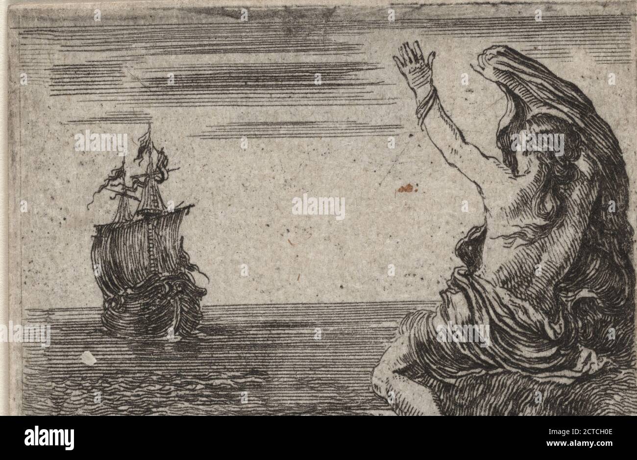 Mercure, photos, tirages, 1601 - 1700, Della Bella, Stefano, 1610-1664 Banque D'Images