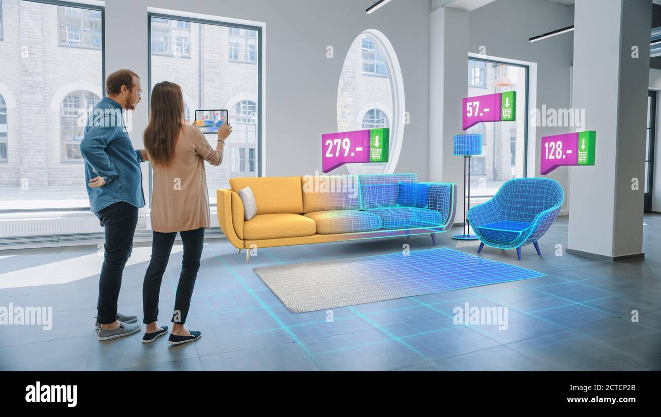 3d futuristic office apartment Banque de photographies et d'images à haute  résolution - Alamy