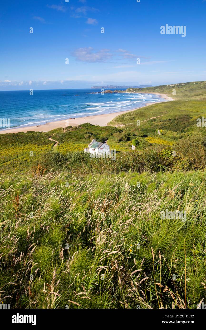 White Park Bay, Co. Antrim Banque D'Images
