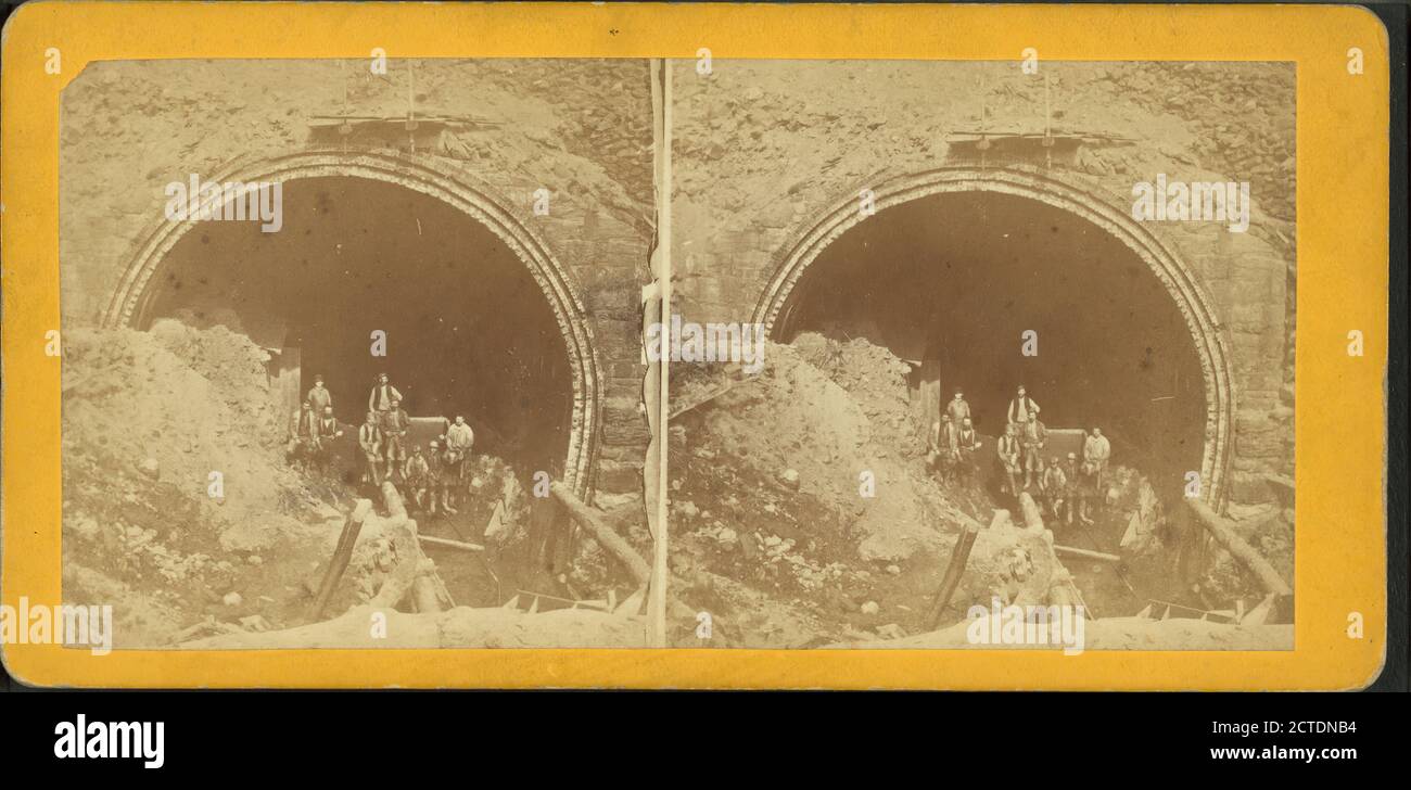 Entrée ouest de l'arche., image fixe, stéréographes, 1850 - 1930 Banque D'Images