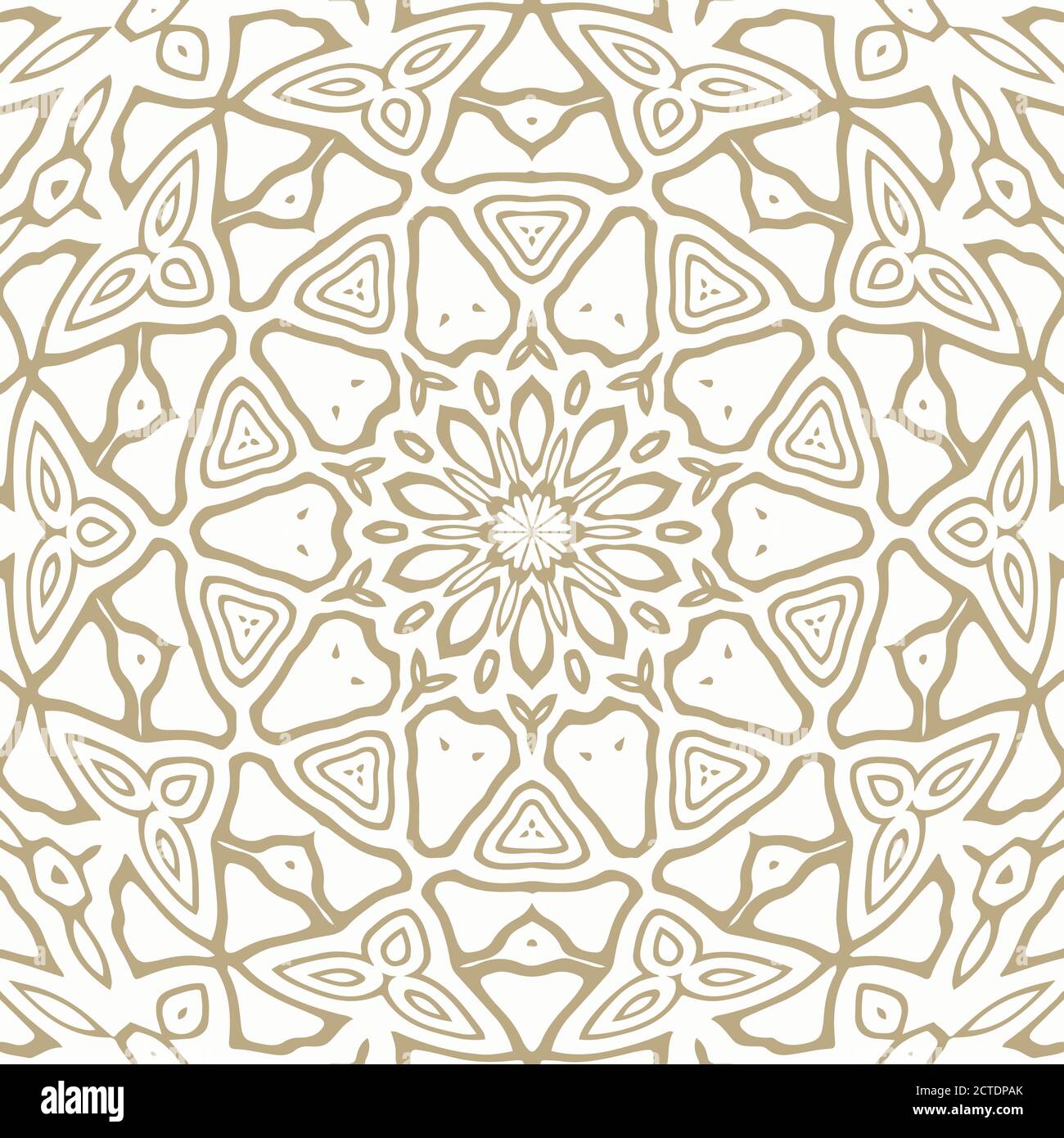 Motif or oriental - vecteur sans couture Illustration de Vecteur