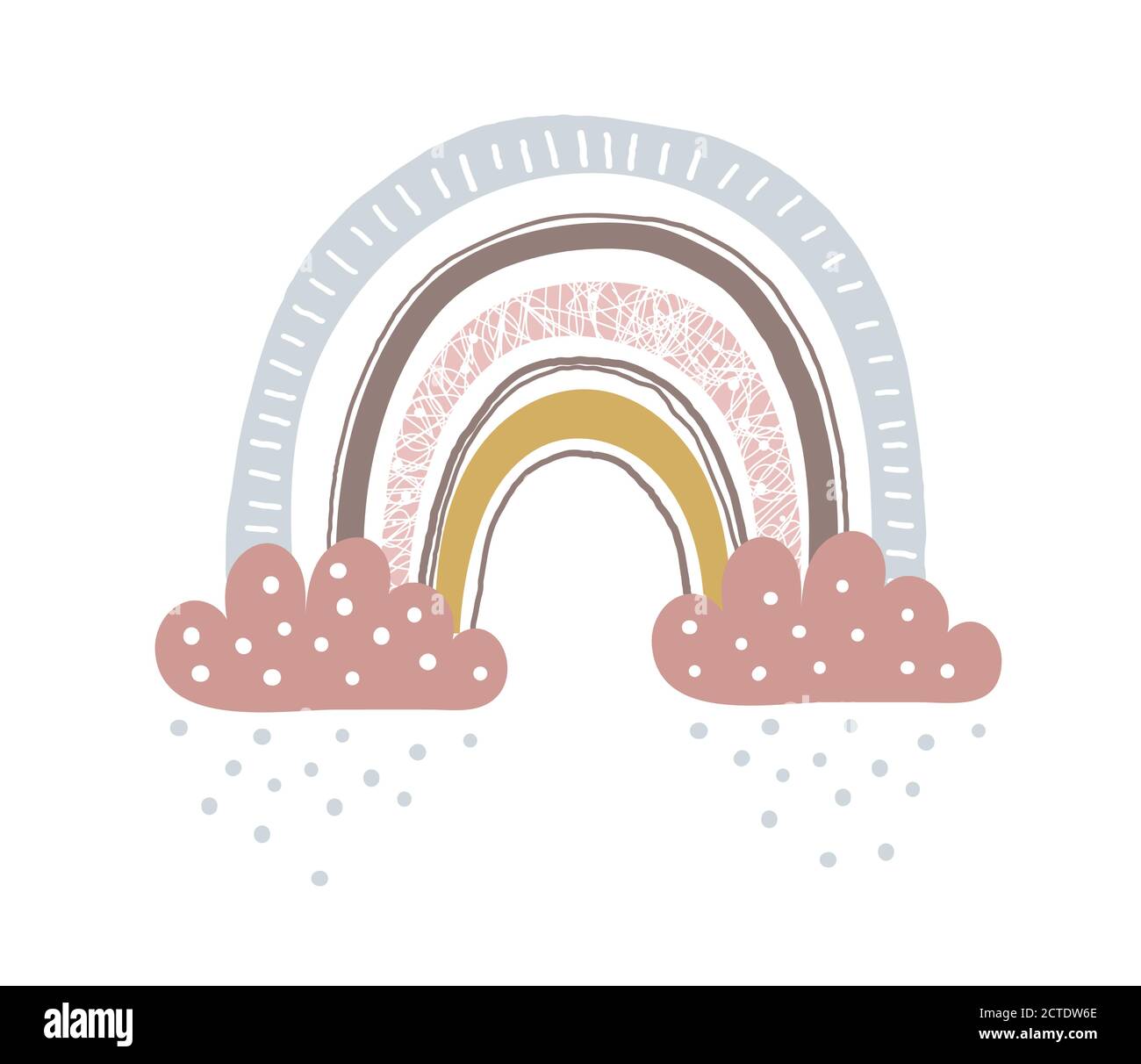Arc en ciel plein arc Banque d'images vectorielles - Alamy