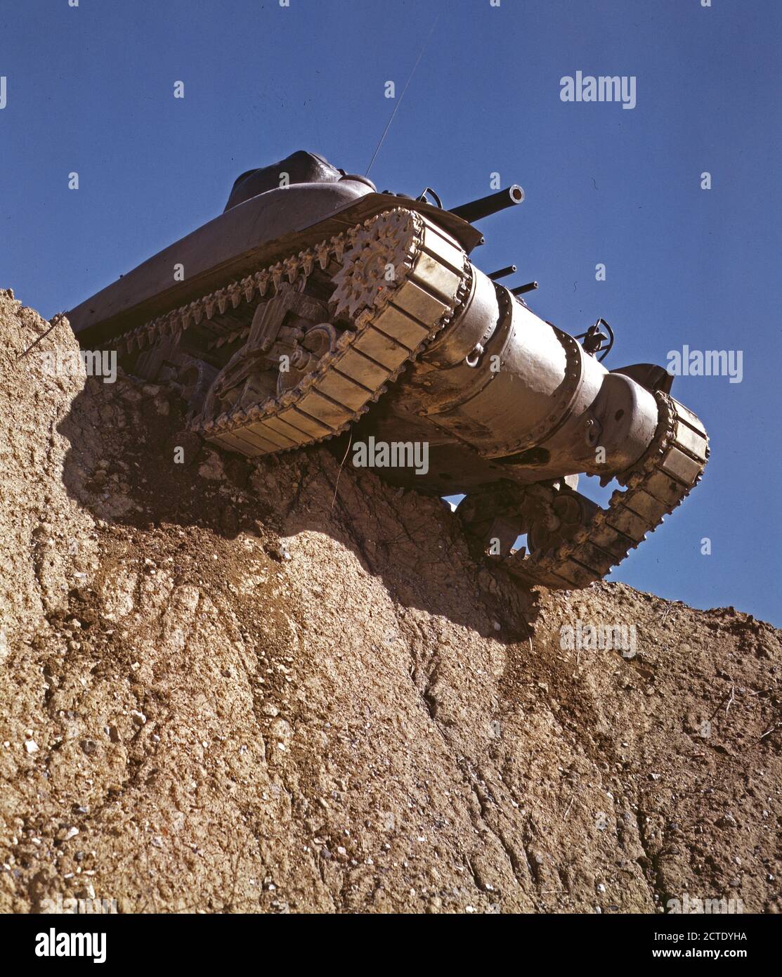 M-4 réservoir, Ft. Knox, Ky. - Juin 1942 Banque D'Images