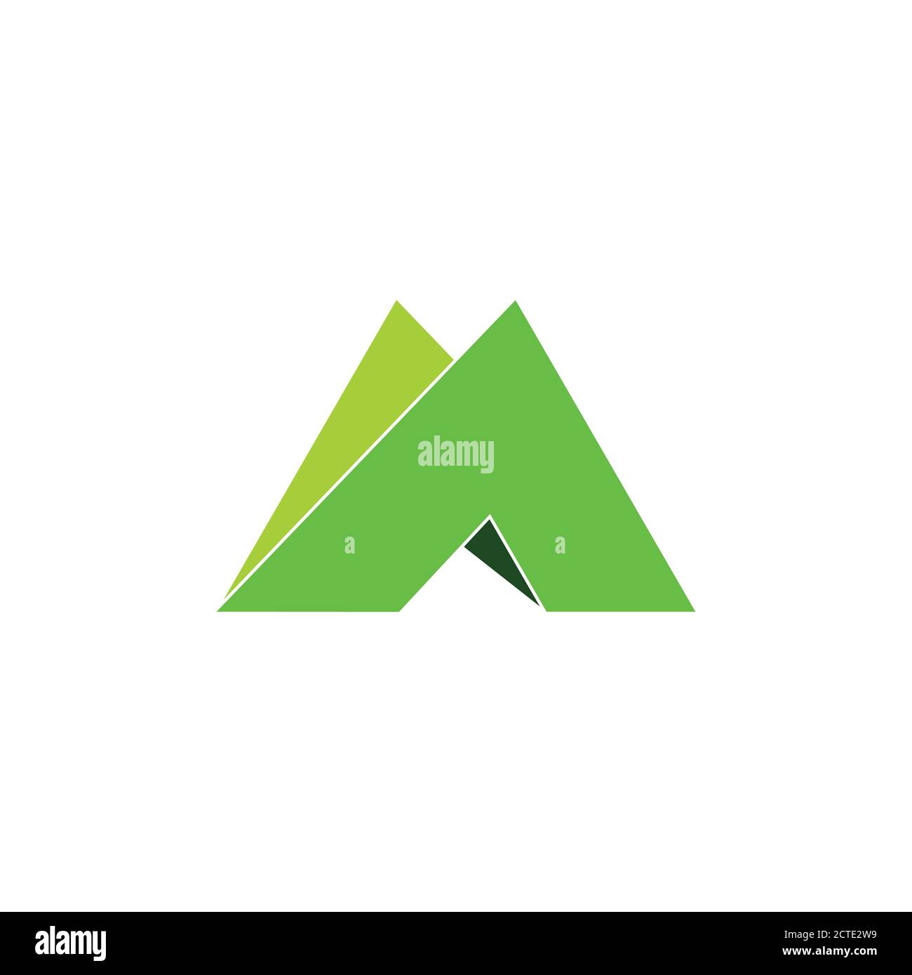 simple géométrique coloré design logo vecteur mode décoration identité de marque Illustration de Vecteur
