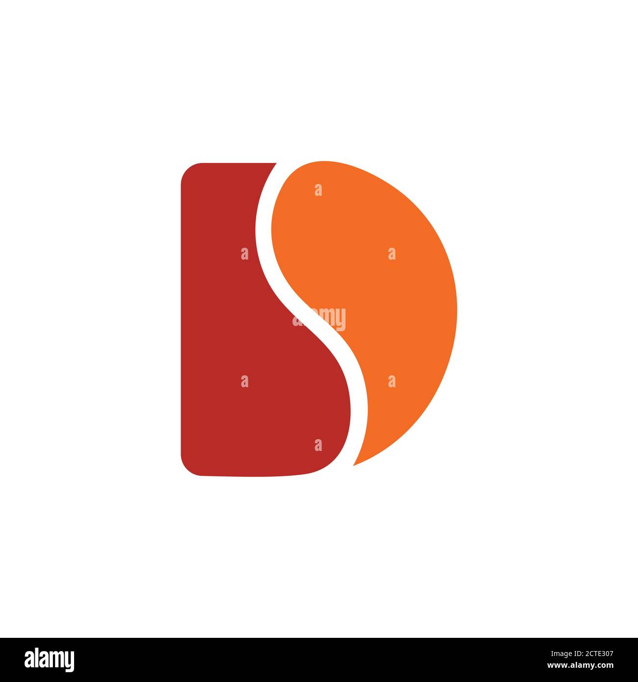 simple géométrique coloré design logo vecteur mode décoration identité de marque Illustration de Vecteur