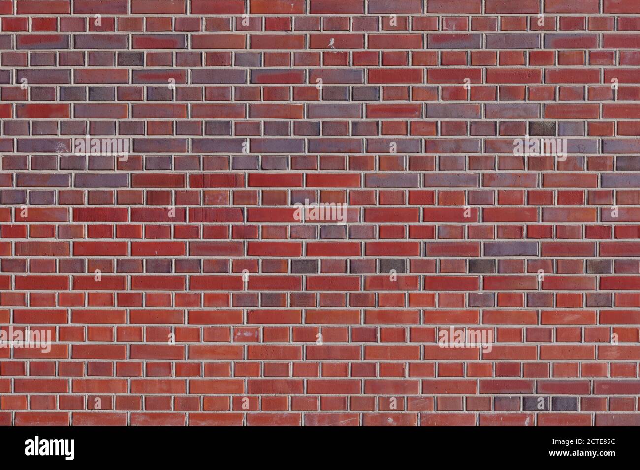 Tons rouge et orange et style industriel de brique de mur de texture de brique avec motif de brique anglaise. Banque D'Images