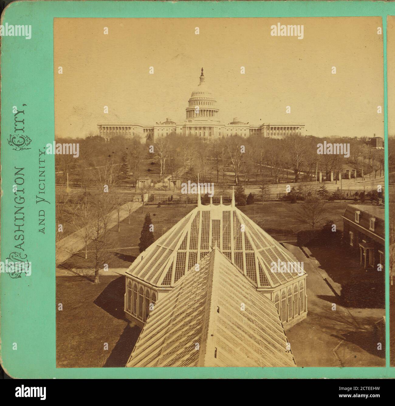 Vue de l'ouest du Capitole des États-Unis, Smillie, T. W. (Thomas William) (1843-1917), Washington (D.C.), États-Unis Banque D'Images