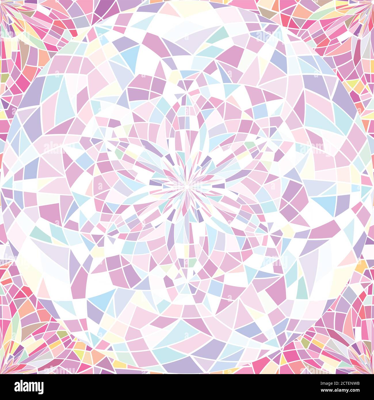 Motif sans couture avec vitraux. Verre cassé. Texture vectorielle pour les enveloppements, le papier peint et votre créativité Illustration de Vecteur