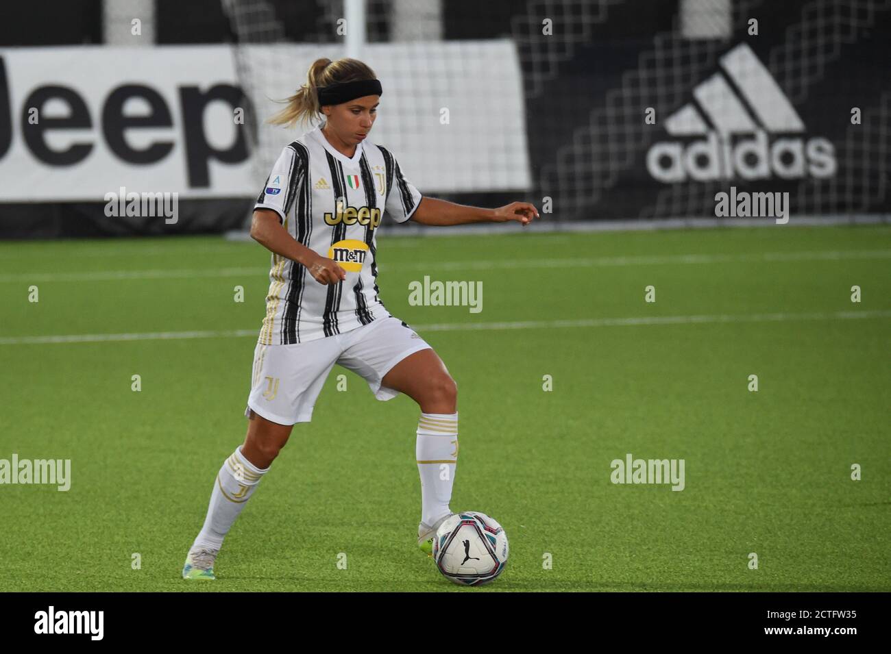 Tuija Hyyrynen (Juventus) pendant la Juventus vs San Marino Academy, Championnat italien de football Serie A Women, Turin, Italie, 06 septembre 2020 Banque D'Images