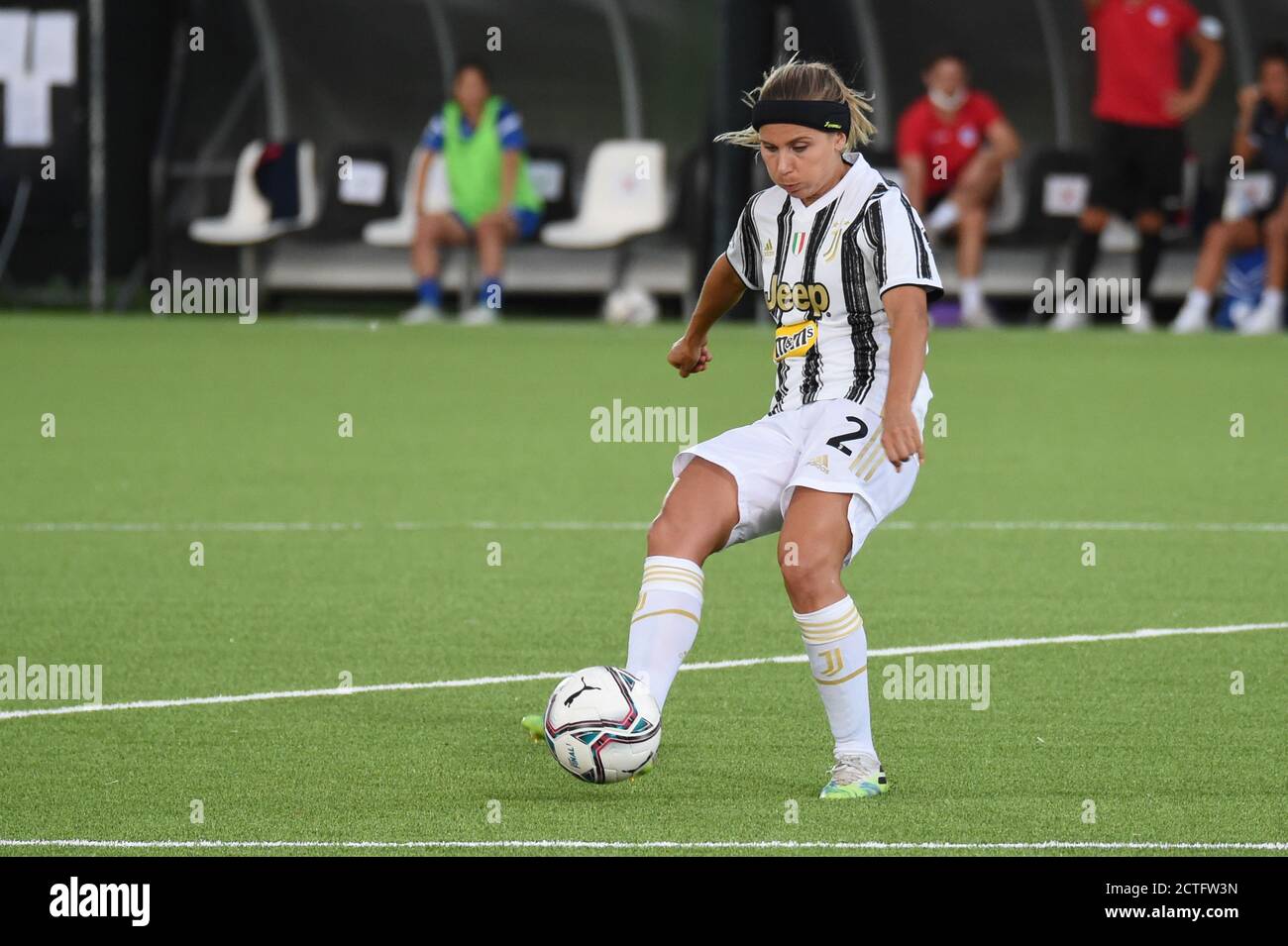 Tuija Hyyrynen (Juventus) pendant la Juventus vs San Marino Academy, Championnat italien de football Serie A Women, Turin, Italie, 06 septembre 2020 Banque D'Images
