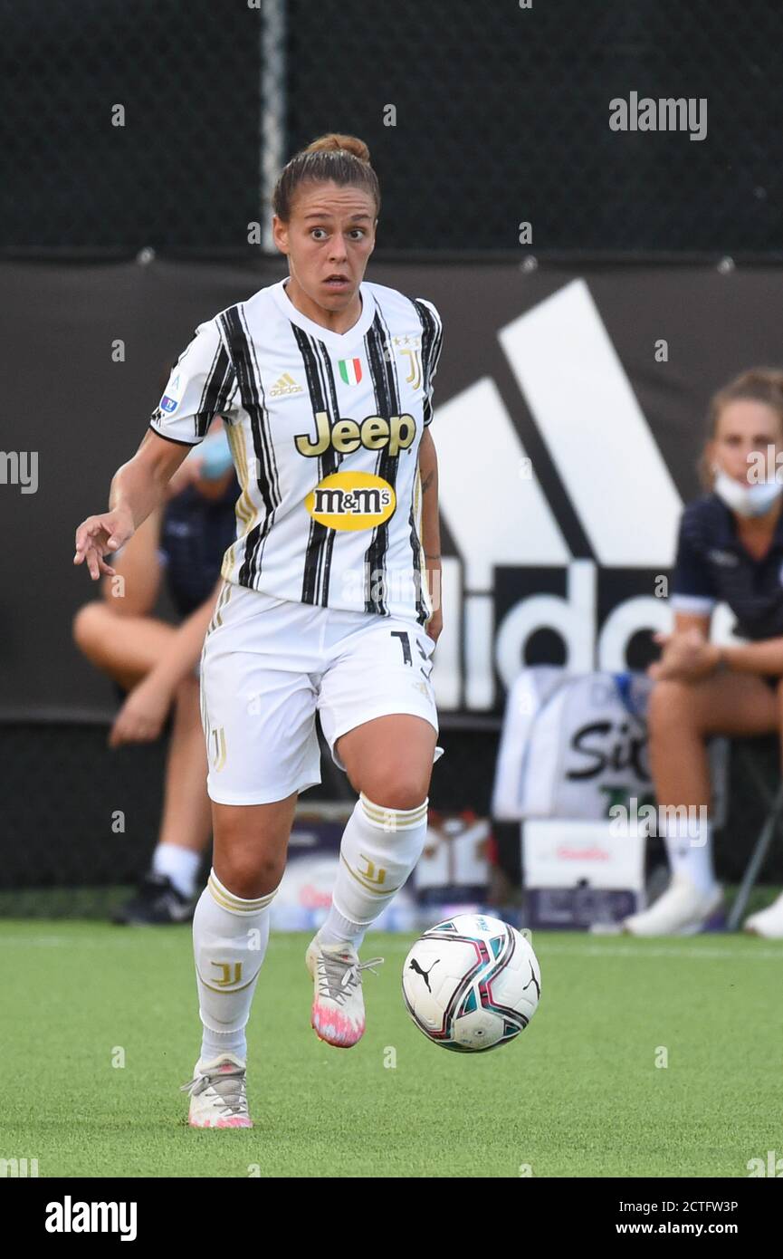 Lisa Boattin (Juventus) pendant la Juventus vs San Marino Academy, Championnat italien de football série A Women, Turin, Italie, 06 septembre 2020 Banque D'Images