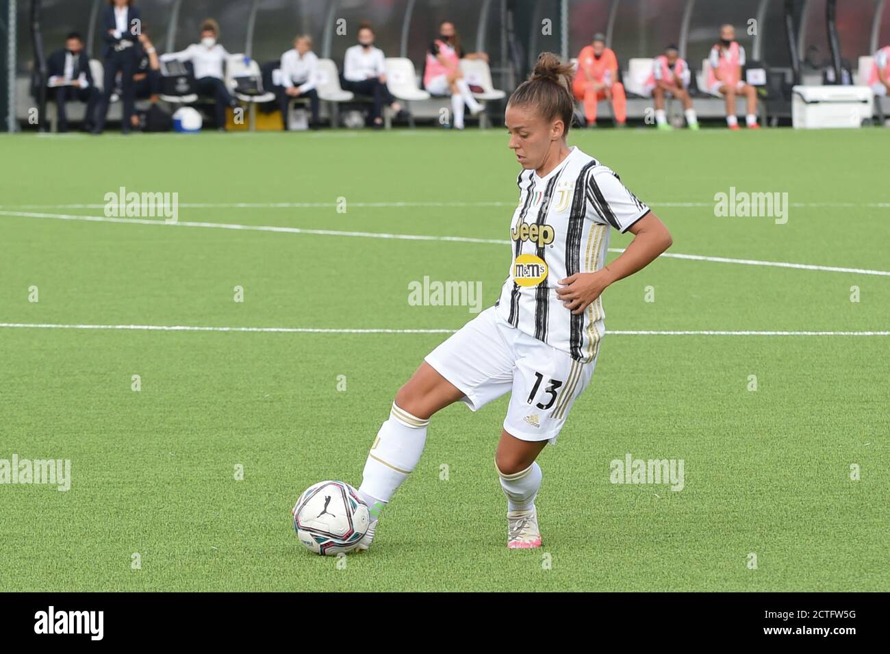 Lisa Boattin (Juventus) pendant la Juventus vs San Marino Academy, Championnat italien de football série A Women, Turin, Italie, 06 septembre 2020 Banque D'Images