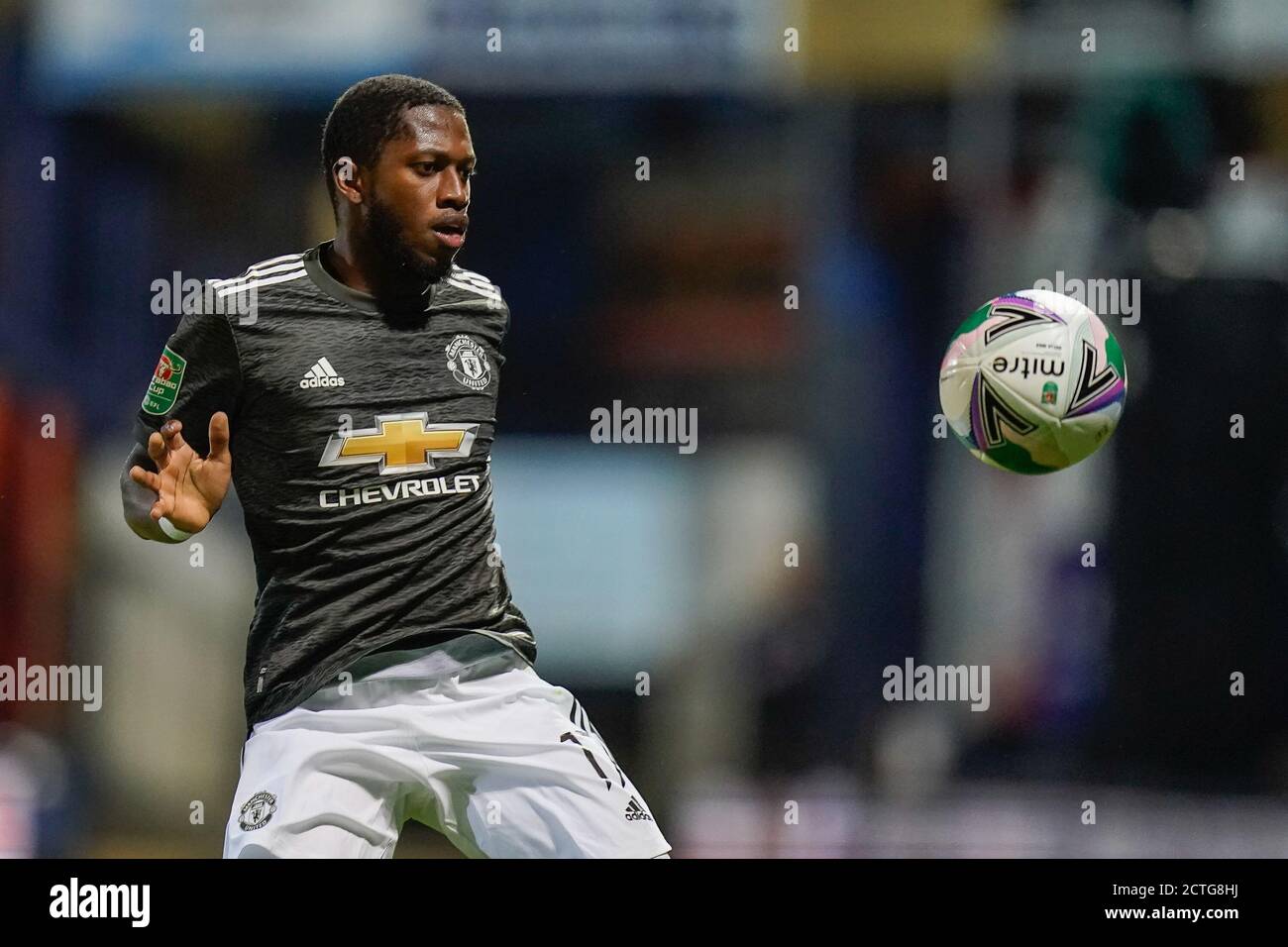 Luton, Royaume-Uni. 07e juillet 2020. Fred de Manchester United (17) lors du match de la Carabao Cup entre Luton Town et Manchester United, à huis clos, à Kenilworth Road, Luton, en Angleterre, le 22 septembre 2020. Photo de David Horn. Crédit : Prime Media Images/Alamy Live News Banque D'Images