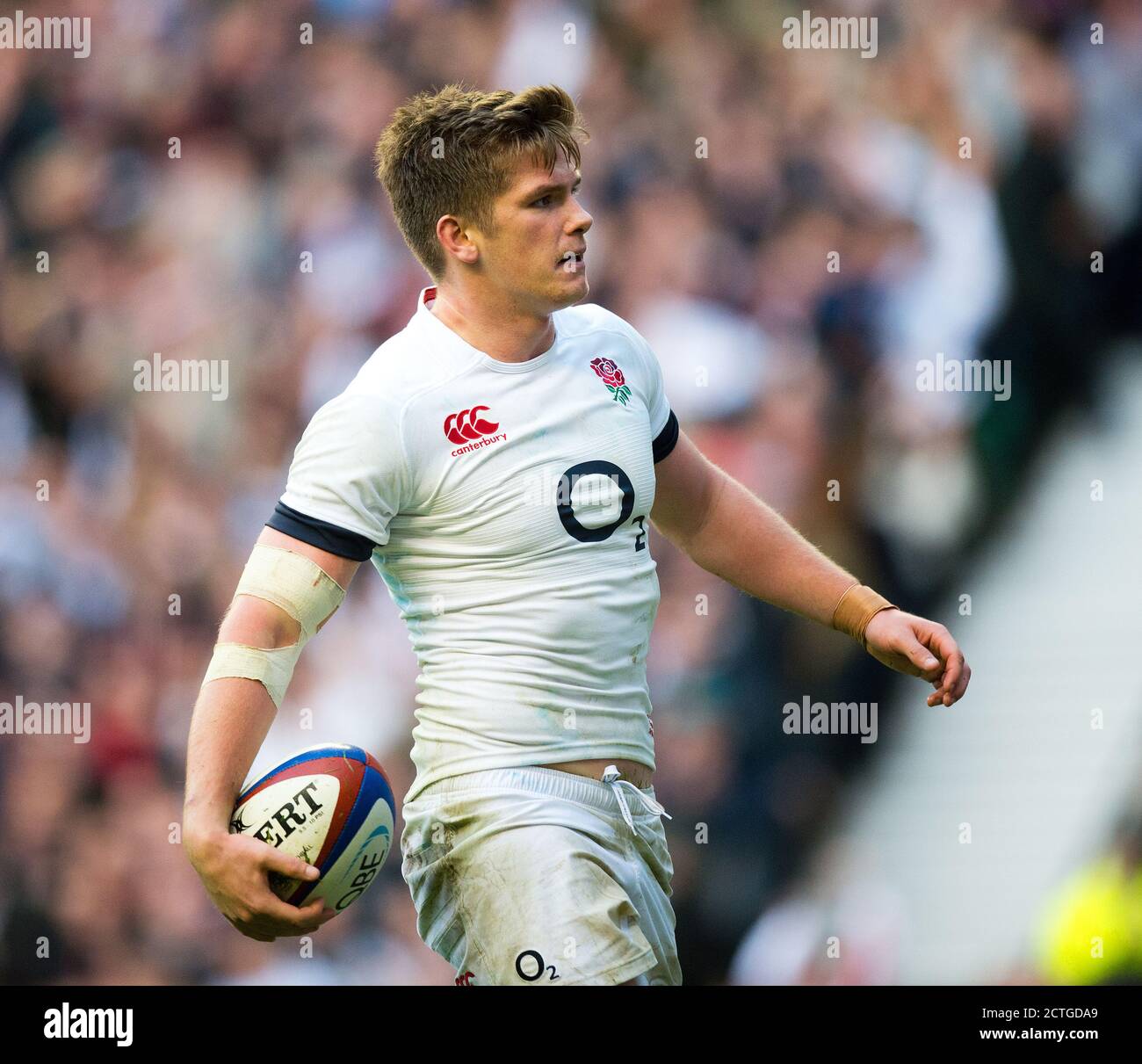 OWEN FARRELL FÊTE L'ANGLETERRE V AUSTRALIE QBE INTERNATIONAL - TWICKENHAM IMAGE CREDIT : © MARK PAIN / ALAMY Banque D'Images