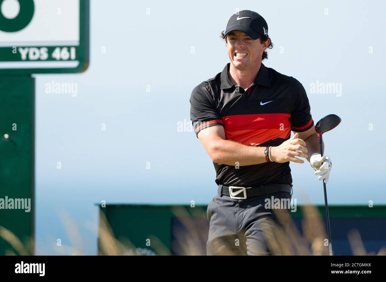 RORY MCILROY LE CHAMPIONNAT OUVERT, MUIRFIELD 2013 PHOTO CREDIT : © MARK PAIN / PHOTO DE STOCK D'ALAMY Banque D'Images