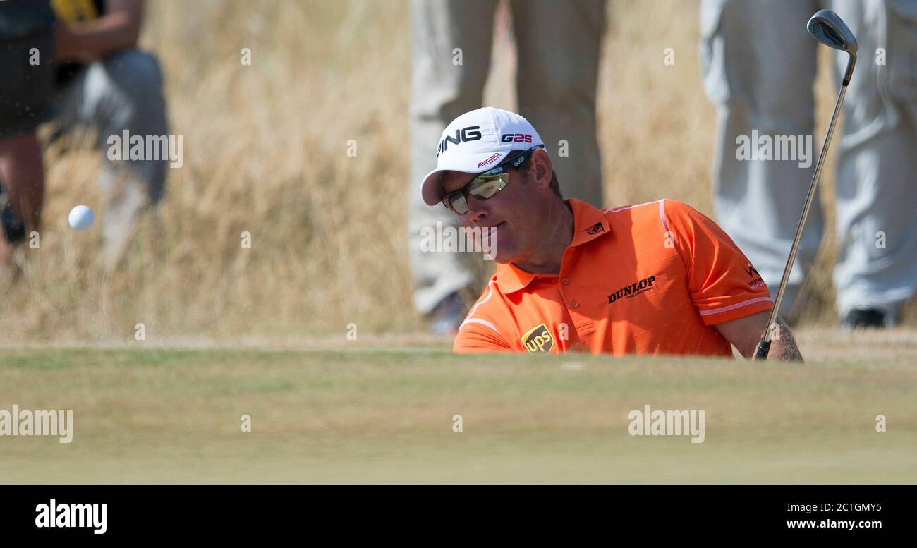 LEE WESTWOOD LE CHAMPIONNAT OUVERT, MUIRFIELD. 2013 CRÉDIT PHOTO : © MARK PAIN / PHOTO DE STOCK D'ALAMY Banque D'Images