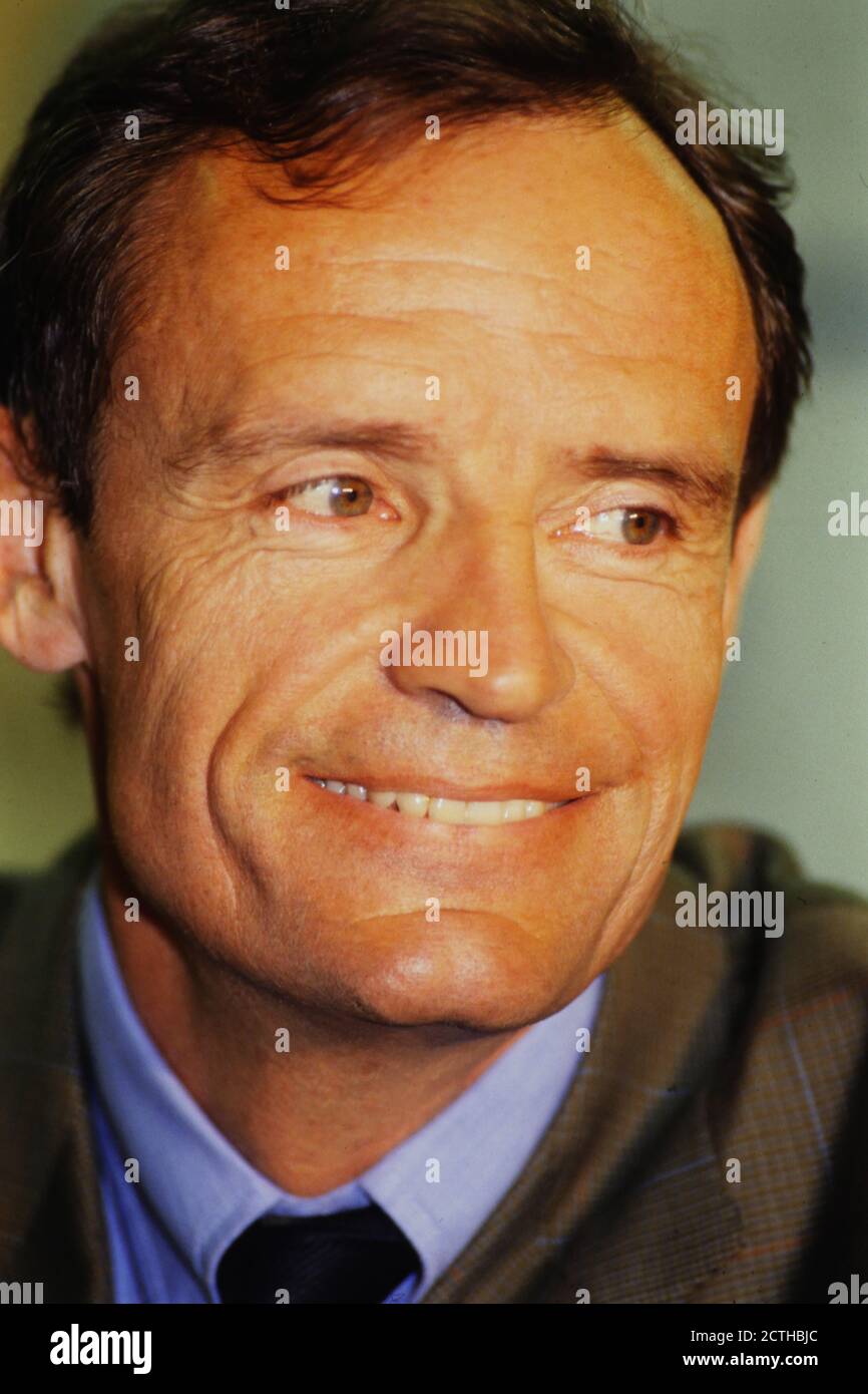 Portrait de Jean-Claude Killy, Charbonnières-les-bains, France Banque D'Images