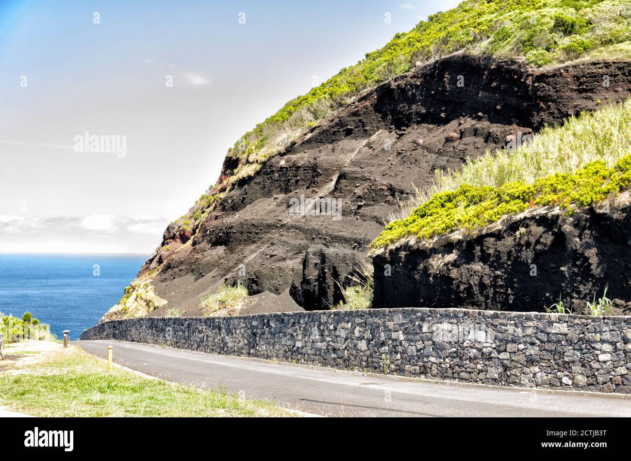 PONTA DA FERRARIA-SAO MIGUEL Banque D'Images