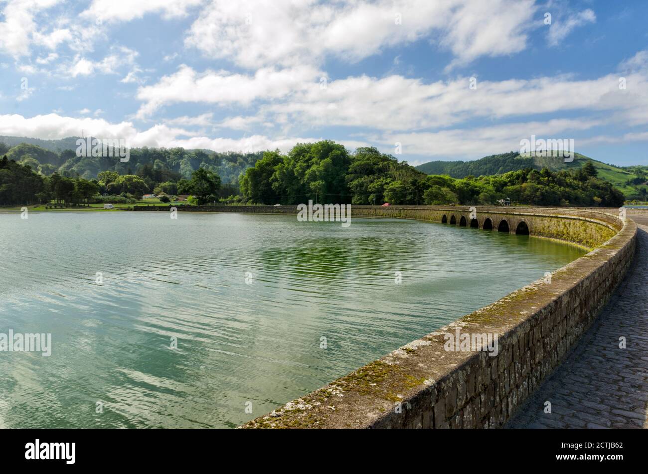 SETE CIDADES-SAO MIGUEL (AÇORES) Banque D'Images
