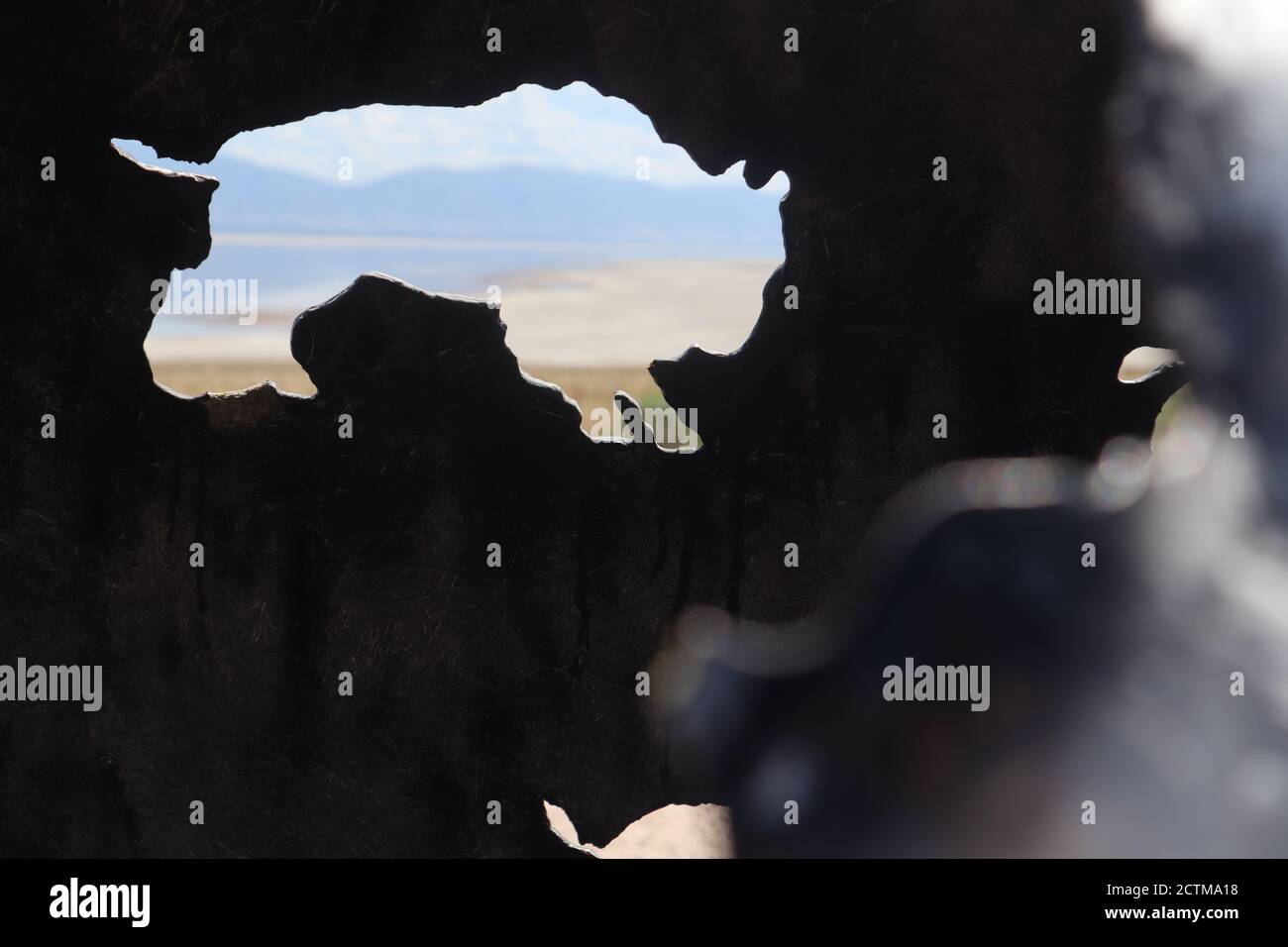 Antelope Island State Park Hooper, États-Unis Banque D'Images