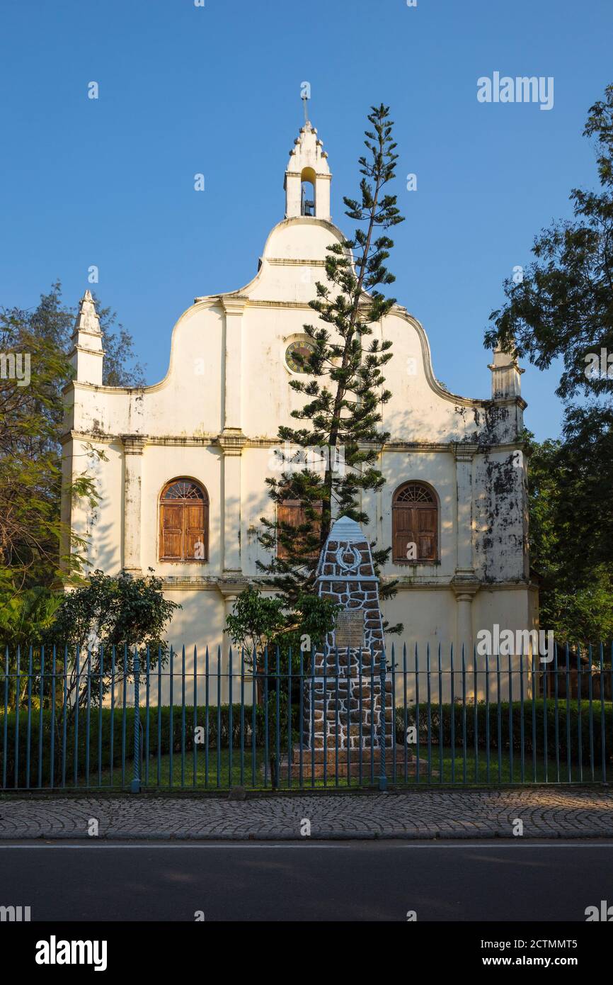 Inde, Kerala, Cochin - Kochi, fort Kochi, Église Saint-François Banque D'Images