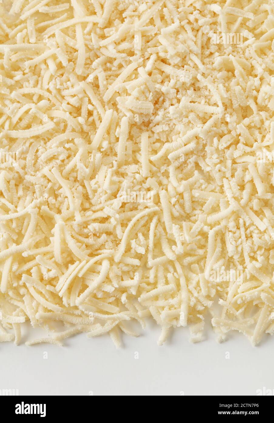 Fond de parmesan rasé Banque D'Images
