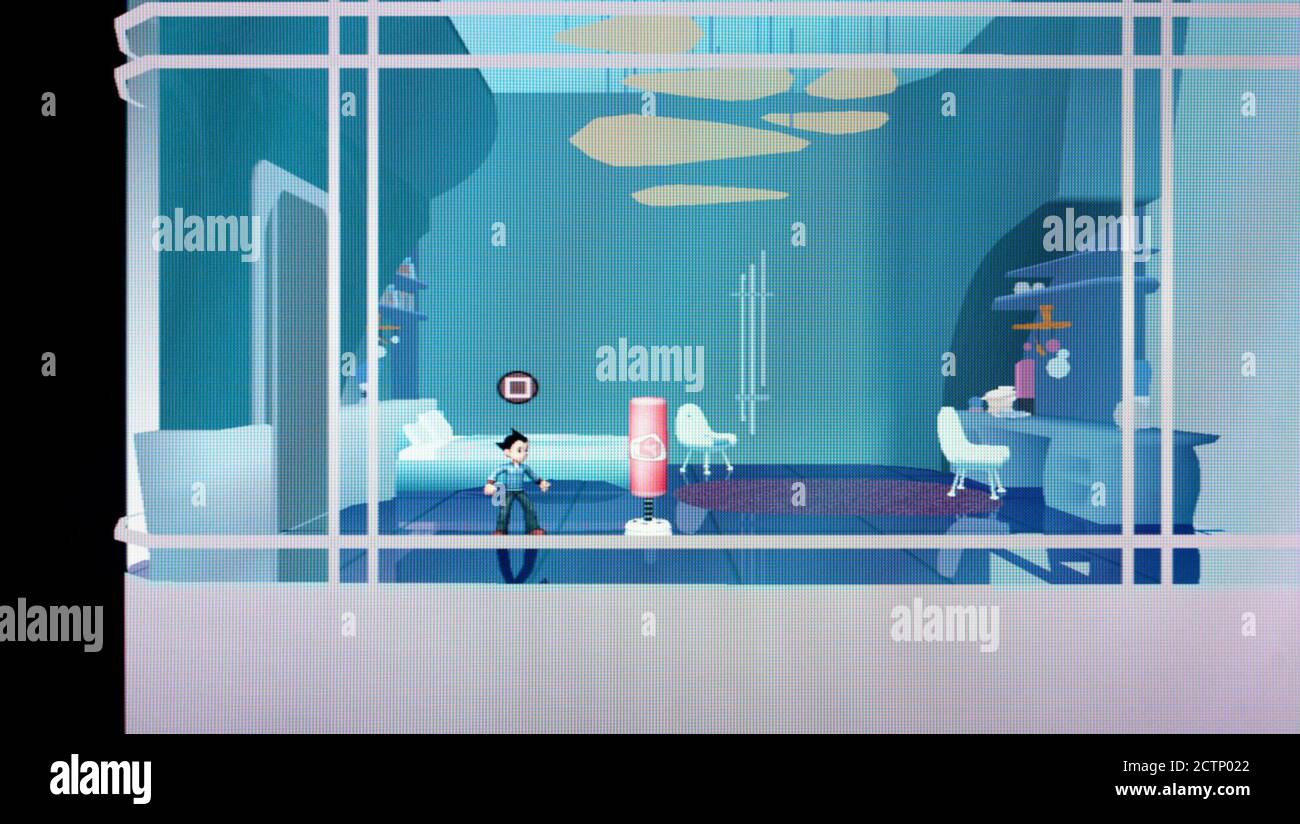 Astro Boy The Video Game - Sony PlayStation 2 PS2 - usage éditorial seulement Banque D'Images