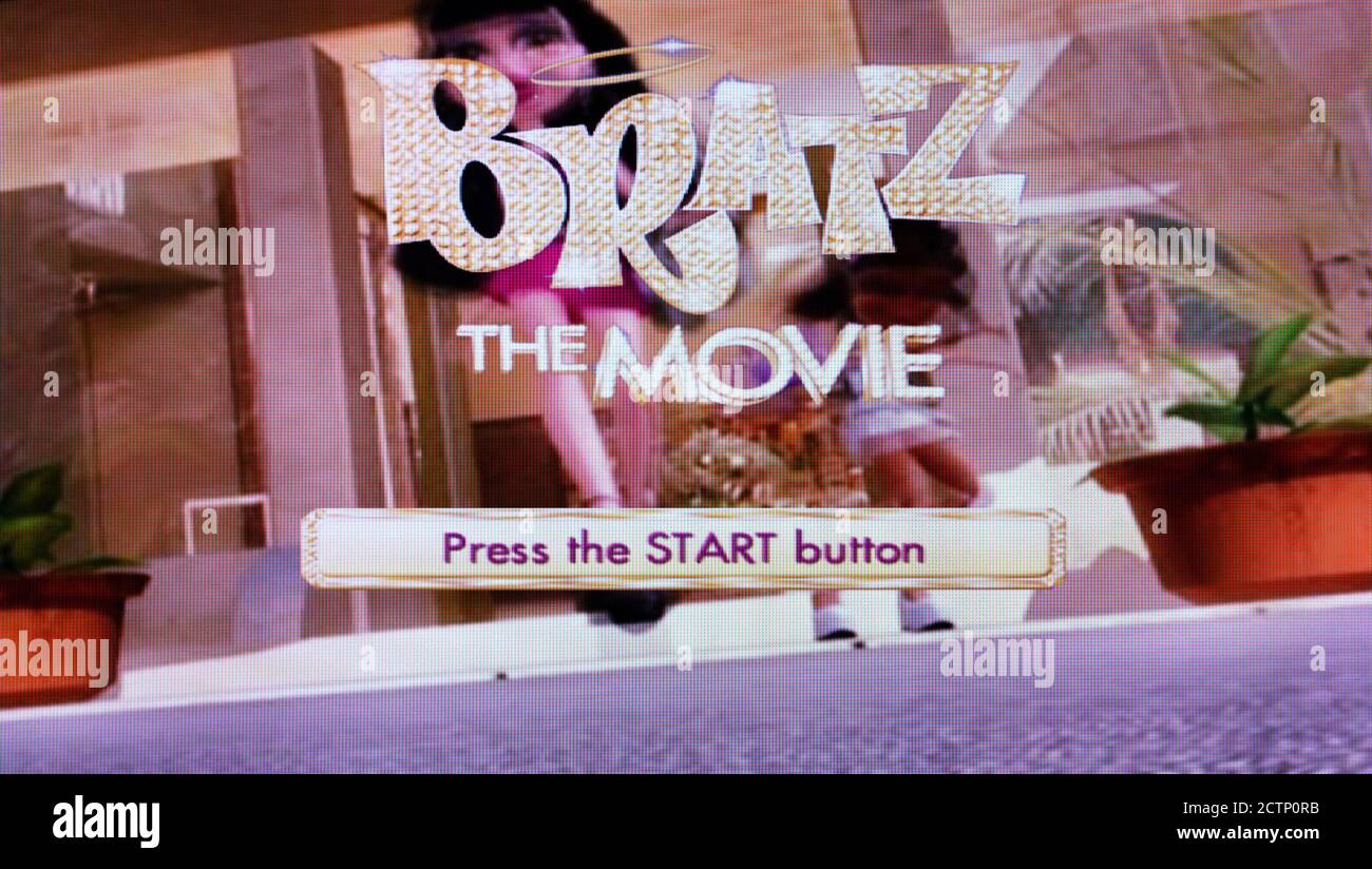 Bratz The Movie - Sony PlayStation 2 PS2 - Editorial à utiliser uniquement Banque D'Images