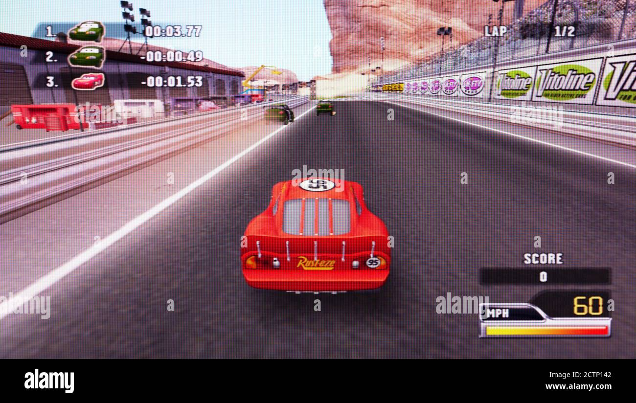 Disney's Cars Race o Rama - Sony PlayStation 2 PS2 - usage éditorial  seulement Photo Stock - Alamy