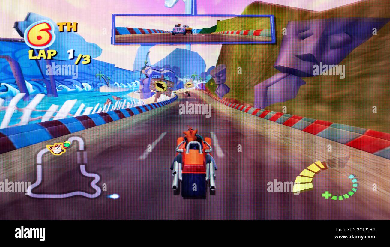 Crash - Tag Team Racing - Sony PlayStation 2 PS2 - usage éditorial  seulement Photo Stock - Alamy