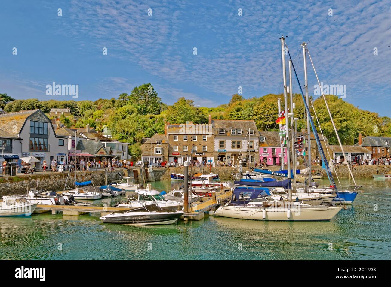 Port de Padstow, Cornouailles du Nord, Angleterre. Banque D'Images