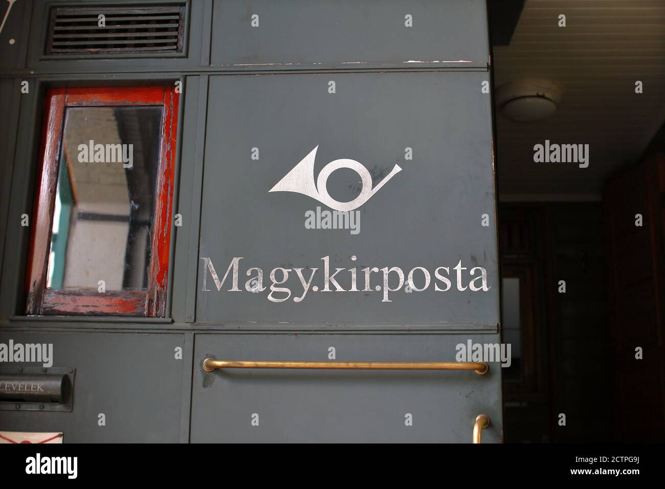 Budapest, Hongrie - 10/07/2020: Dépôt de vieux trains au Musée du train de Budapest Banque D'Images
