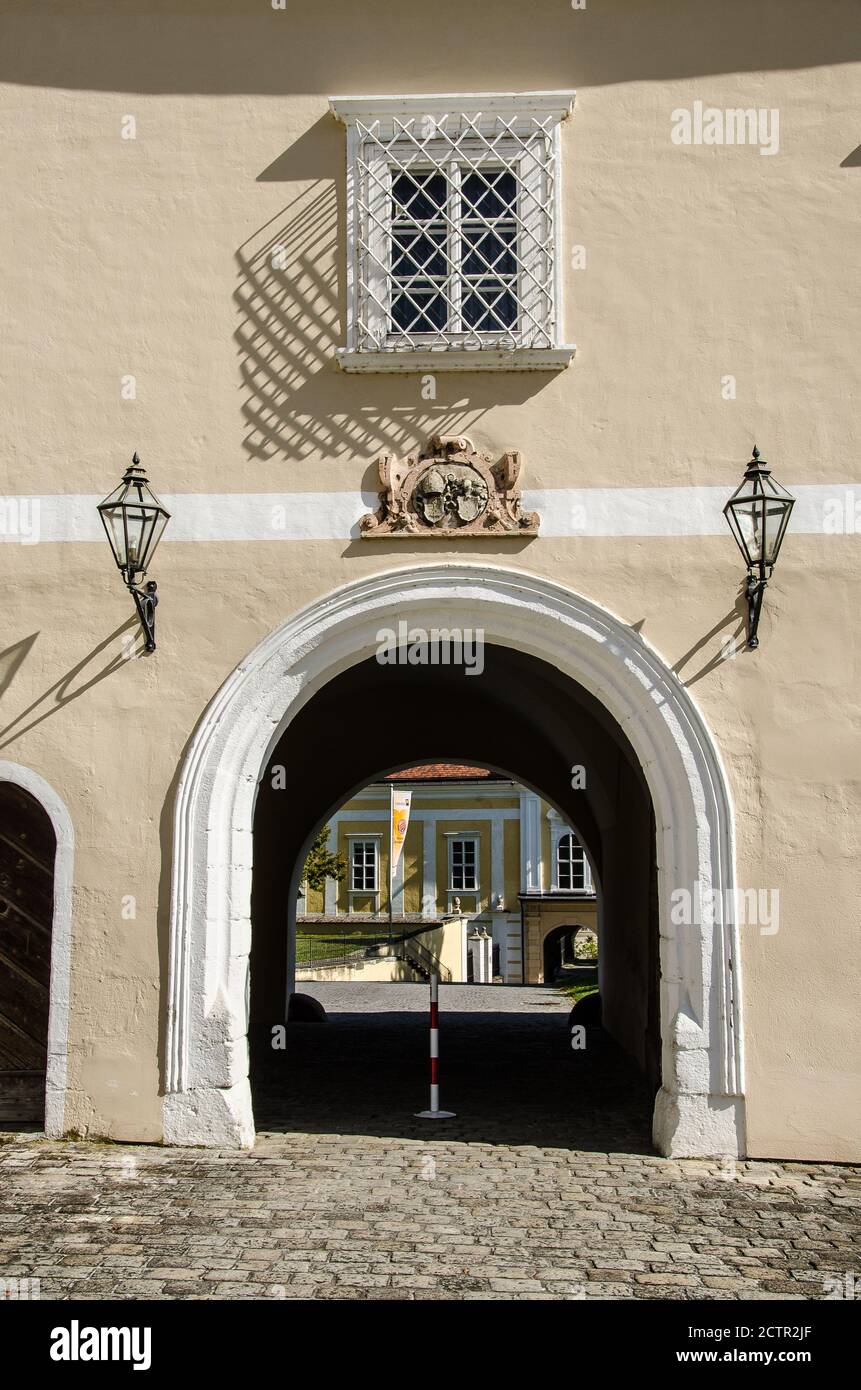 Abbaye de Zwettl - Stift Zwettl est un monastère cistercien situé à Zwettl en Basse-Autriche, dans le diocèse de Saint-Pölten. Banque D'Images