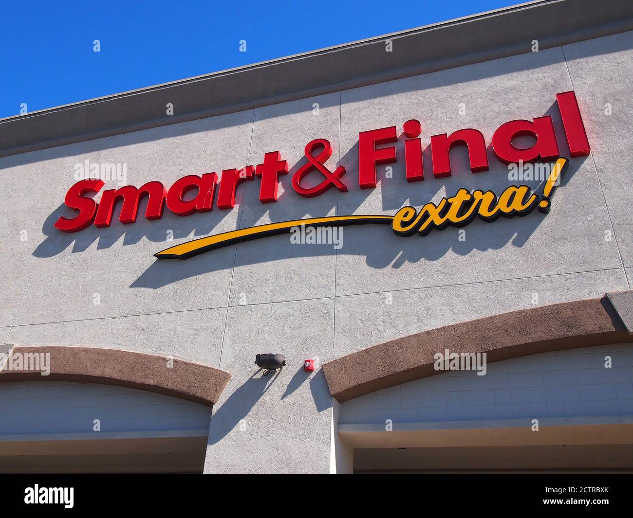 Smart & final magasin d'alimentation supplémentaire à Union City, Californie Banque D'Images