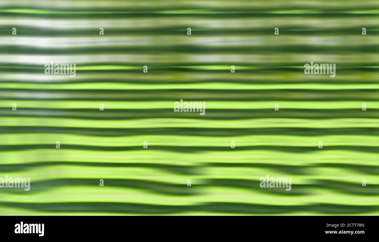 Arrière-plan vert ondulé Banque D'Images