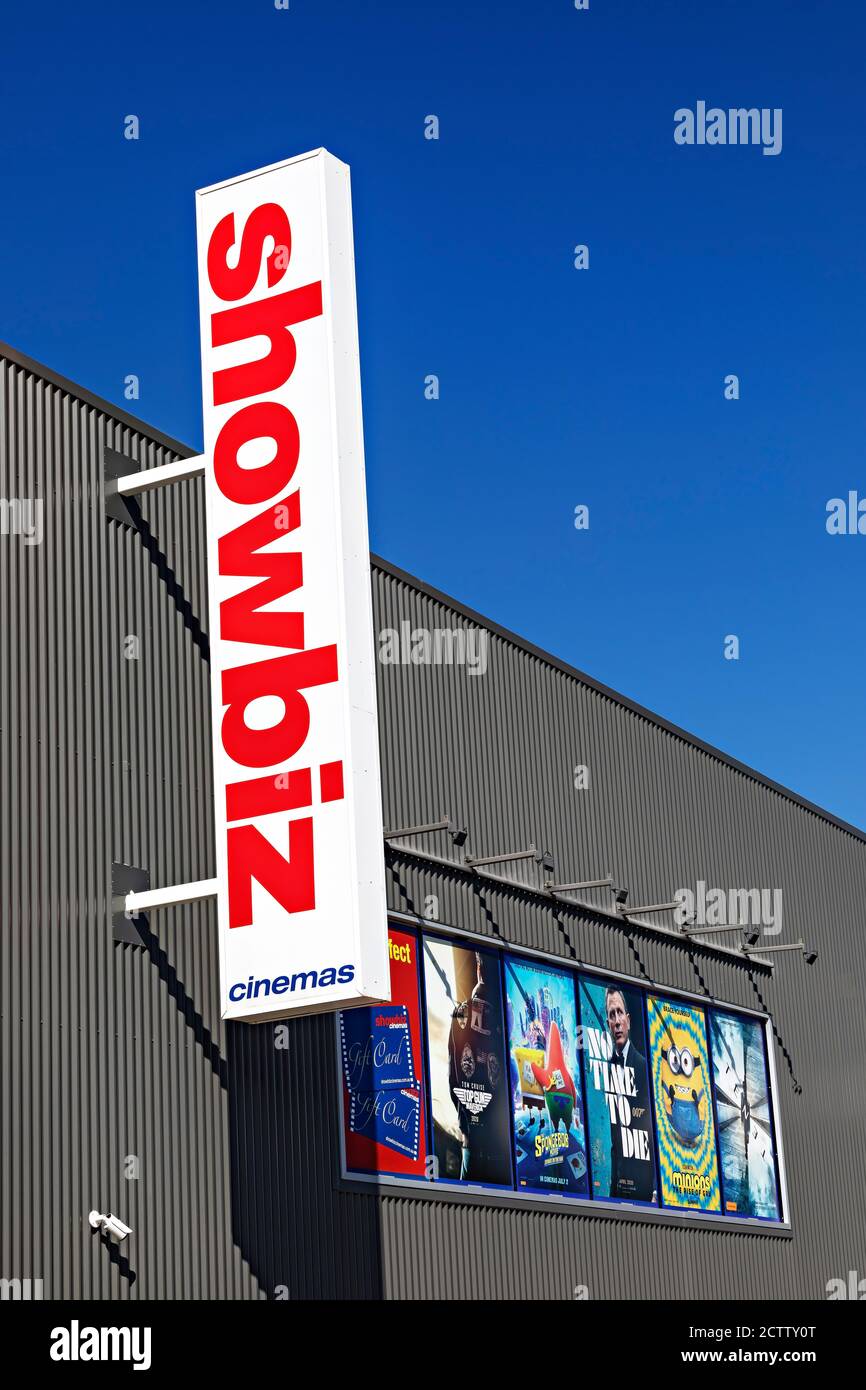 Ballarat Australie / showbiz Cinemas situé au centre commercial de Delacombe. Banque D'Images