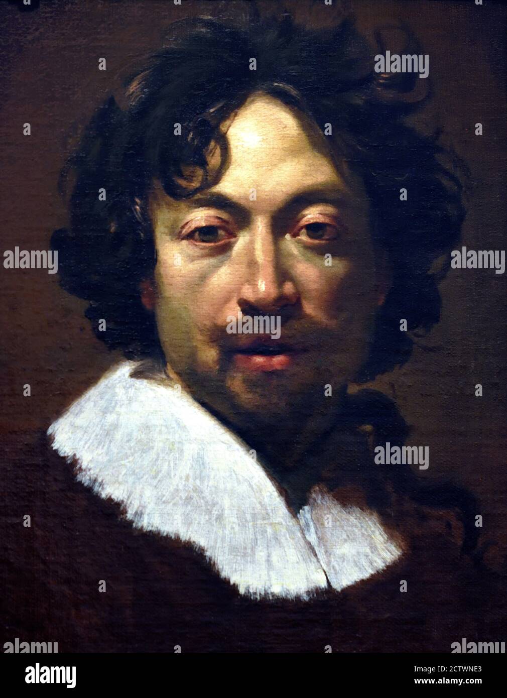 Autoportrait Simon Vouet 1590-1649 Français Français. Banque D'Images