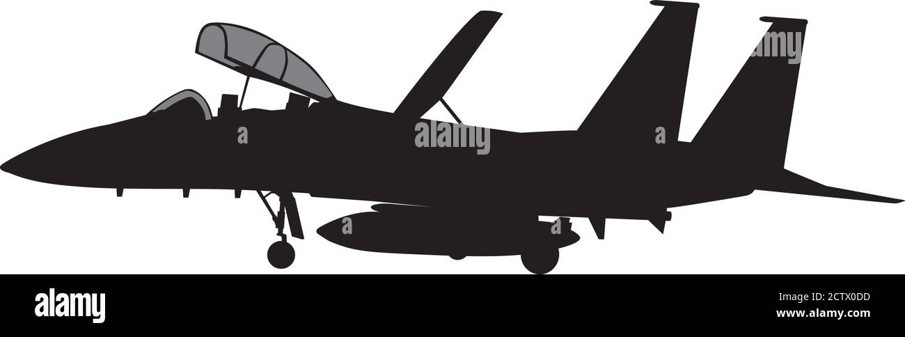 Vector Fighter Illustration de Vecteur