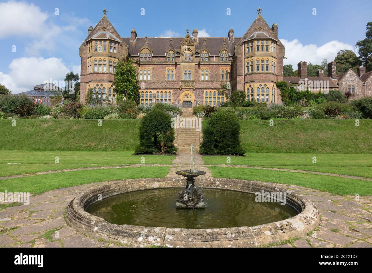 Angleterre, Devon, maison de Knightshayes Banque D'Images