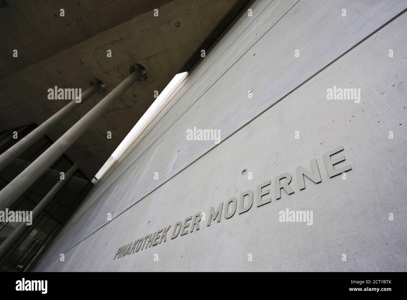 Musée d'art moderne, Pinakothek Der moderne, Munich, Bavière, Allemagne Banque D'Images
