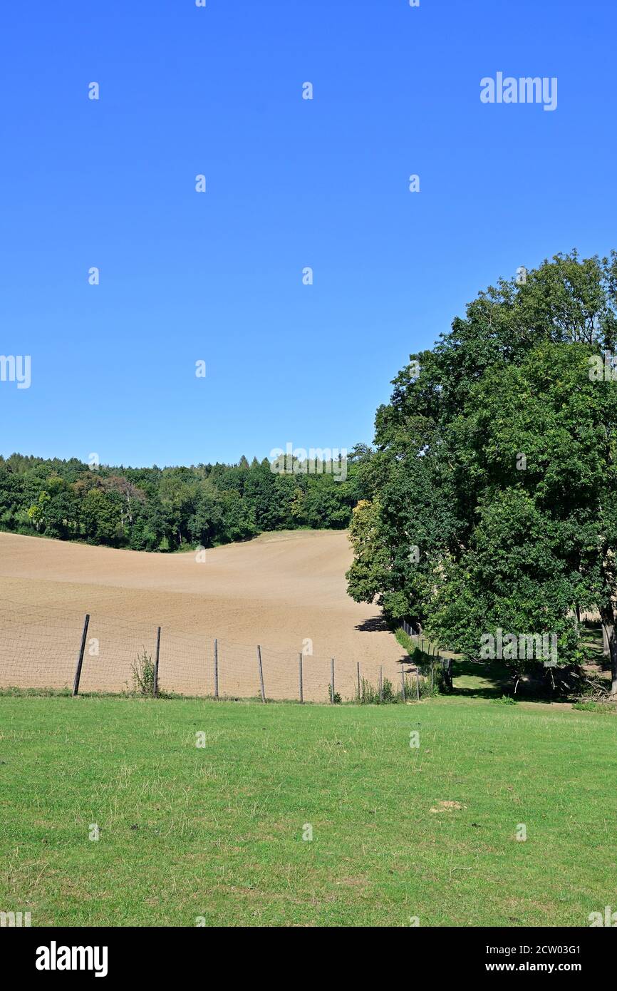 Ernstbrunn, Basse-Autriche, Autriche. Paysage à Ernstbrunn Banque D'Images