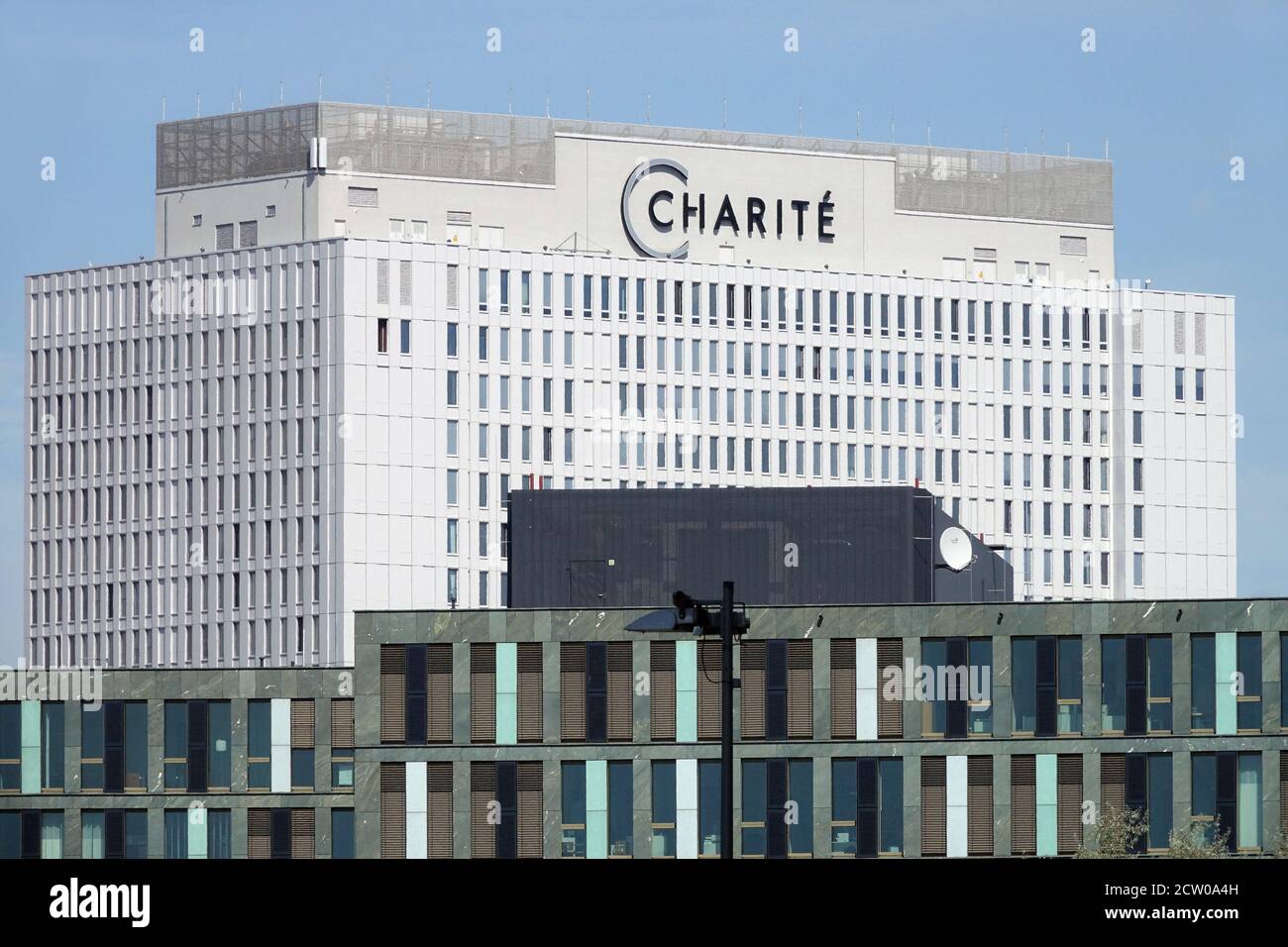 Berlin Charite hôpital signe Berlin Mitte Banque D'Images