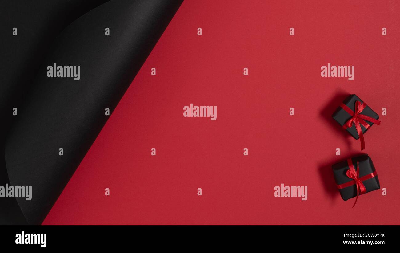 Modèle pour le Vendredi fou pour la conception de publicités pour bannières et circulaires. Arrière-plan pour le shopping ou la conception de vacances. Banque D'Images