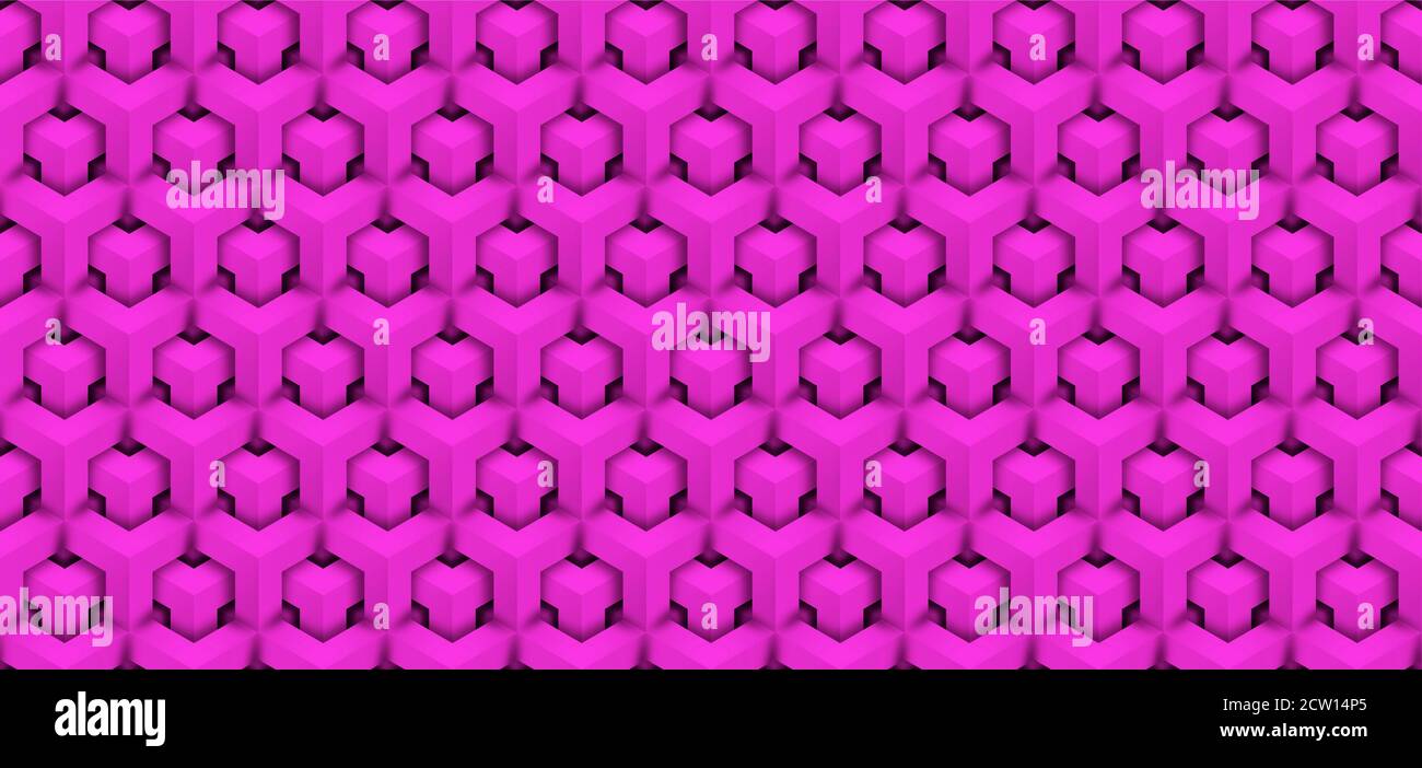 Arrière-plan abstrait de motif hexagonal sans couture polygonal Banque D'Images