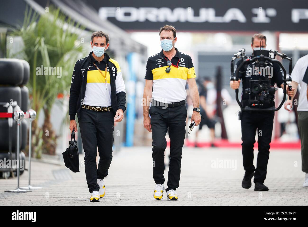 ABITEBOUL Cyril (fr), Directeur général de l'écurie Renault F1 Team, portrait du Grand Prix russe de Formule 1 VTB 2020, du 25 au 27 septembre 2020 o Banque D'Images
