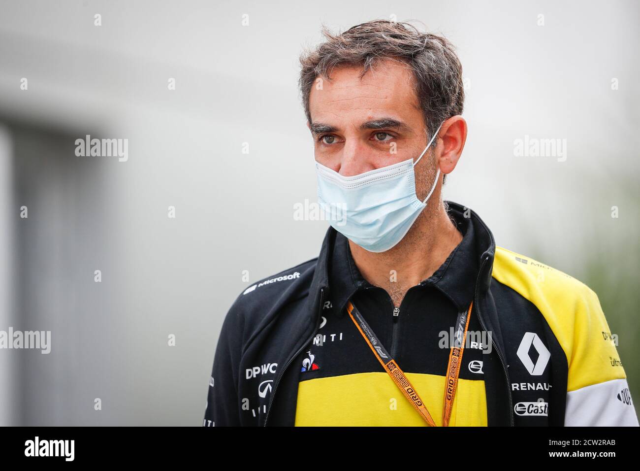ABITEBOUL Cyril (fr), Directeur général de l'écurie Renault F1 Team, portrait du Grand Prix russe de Formule 1 VTB 2020, du 25 au 27 septembre 2020 o Banque D'Images