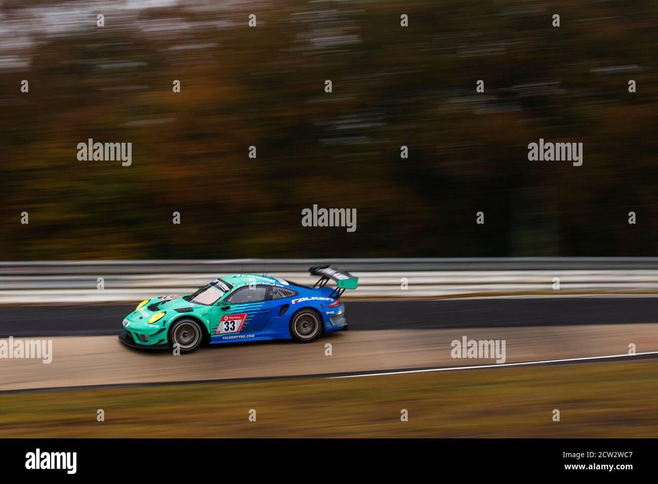 33 Engelhart Christian (ger), Muller Sven (ger), Preining Thomas (Pol), Werner Dirk (ger), Falken Motorsports, Porsche 911 GT3 R, action pendant 20 Banque D'Images