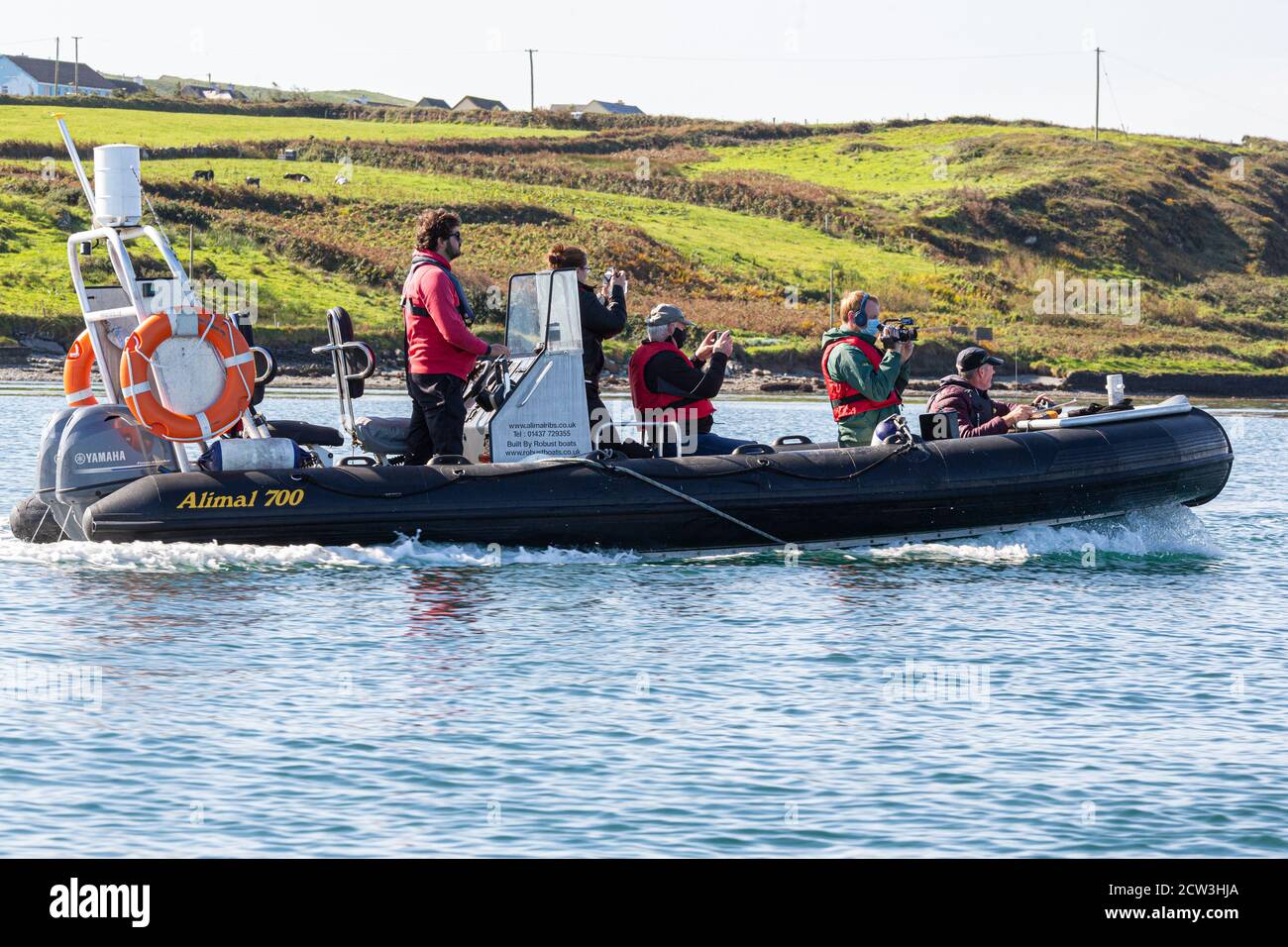Irish Offshore Rowing Championships, Portmagee, Comté de Kerry, Irlande, septembre 2020 Banque D'Images